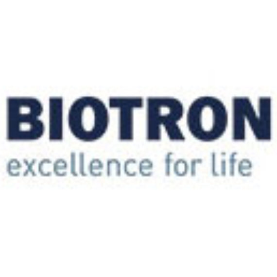 Biotron logo with the tagline 'excellence for life'.
